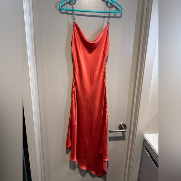 diesel D-Mint satin slip dress - Picture 4 of 6